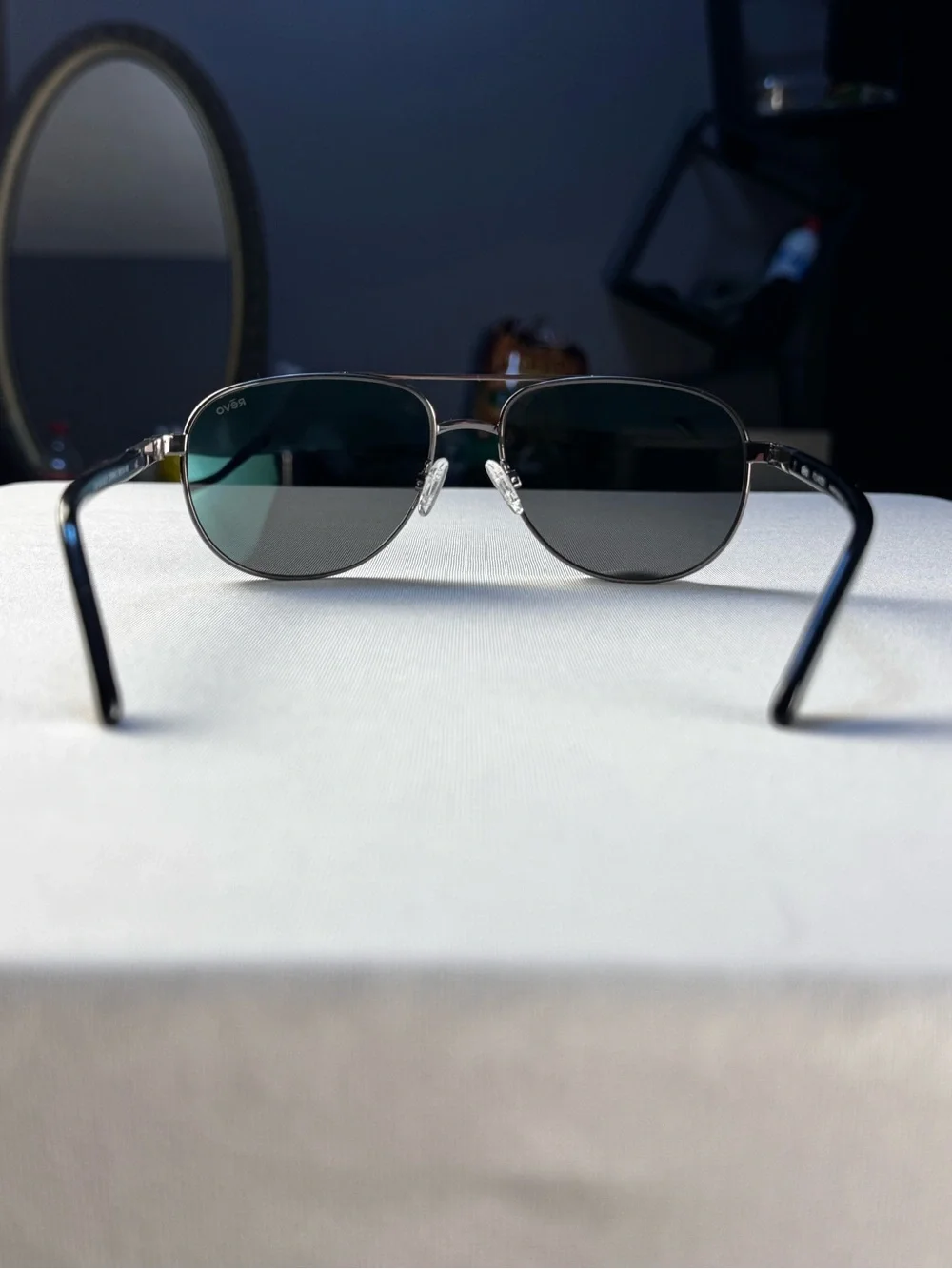 NEW! REVO RE 1106 00 GY Conrad Polarized Unisex Sunglasses Gunmetal/Graphite